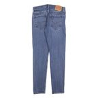 LEVI'S 512 Tapered Mens Jeans Blue Slim Tapered Denim Medium W30 L32 Classic Zip