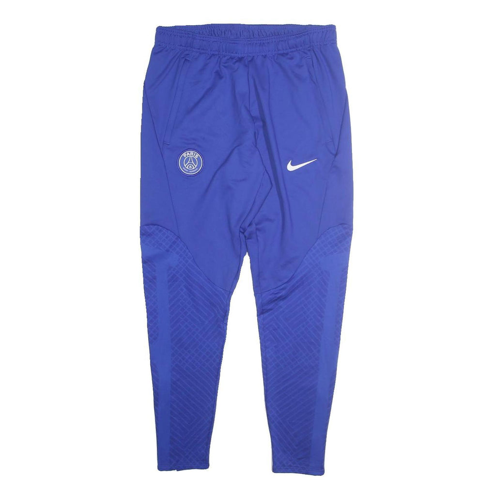 NIKE Mens Joggers Blue PSG Slim Tapered Size M W28 L27 Sports Training