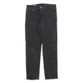 LEVI'S 502 Mens Jeans Black Slim Skinny Denim Raw W29 L26 Classic Zip Cotton