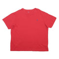 POLO RALPH LAUREN Womens Red Classic T-Shirt 2XL Short Sleeve Crew Neck Cotton