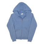 CARHARTT Womens Blue Zip Hoodie S Cotton Blend Casual Sweatshirt