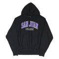 MV SPORT Mens Black San Juan College Pullover Hoodie L Casual Cotton Blend
