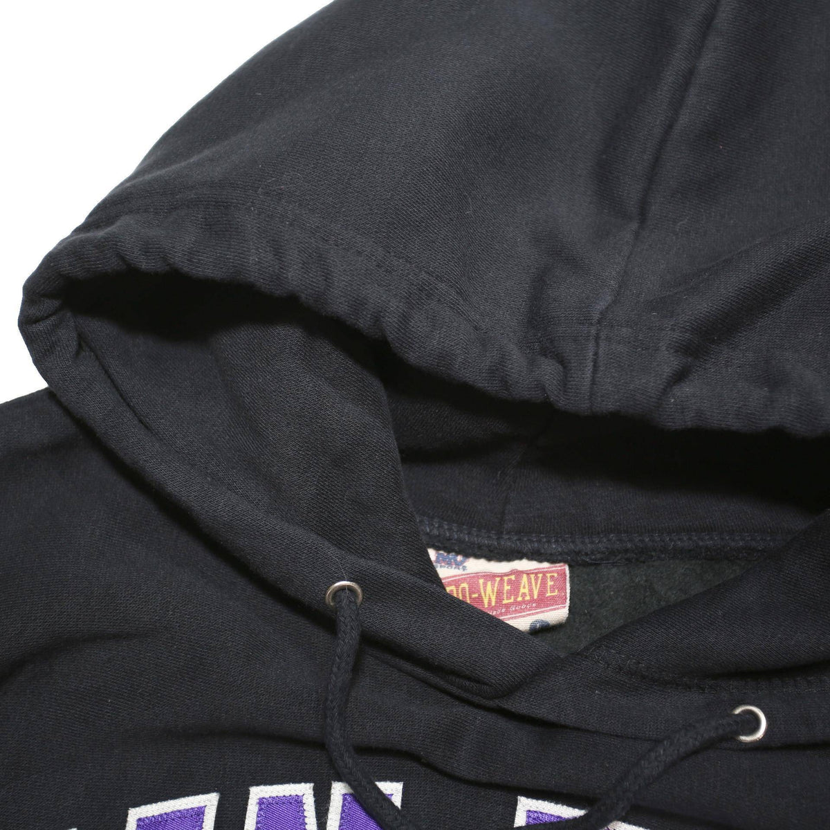 MV SPORT Mens Black San Juan College Pullover Hoodie L Casual Cotton Blend