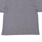 NEW TAST Mens Grey Black & White Polo Shirt M Cotton Blend Short Sleeve Classic