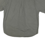 CARHARTT Mens Grey & Stone Work Shirt 2XL Button Pocket Casual Cotton Blend