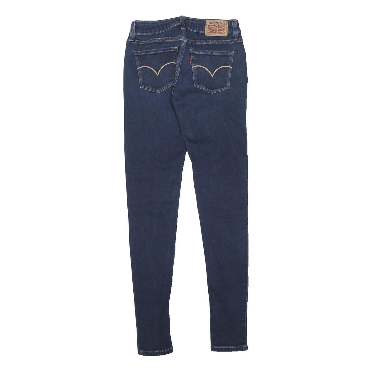 LEVI'S 535 Womens Jeans Blue Slim Skinny Denim Dark W26 L30 Stretch Cotton Blend