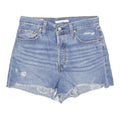 LEVI'S Womens Denim Blue Cut-Off Shorts S W29 Distressed Vintage Style