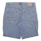 TRADERS Mens Denim Blue Casual Shorts 2XL W36 Cotton Blend Relaxed Fit