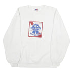 RUSSELL ATHLETIC Mens White Six State Bender Rock Crew Neck XL Pullover