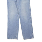 DICKIES Womens Jeans Blue Regular Straight Denim Medium W32 L32 Cotton Blend Zip