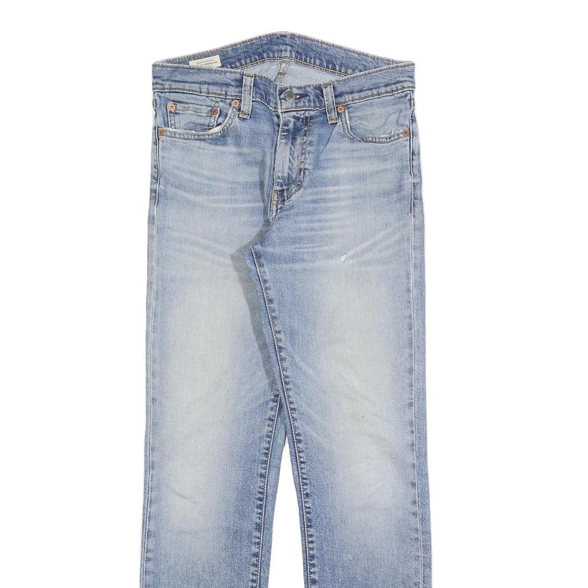 LEVI'S 511 BIG E Mens Slim Light Blue Denim W30 L32 Slim Fit Zip Fly Jeans