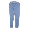 LEVI'S Womens Slim Blue Denim Slim Jeans W29 L30 Classic Fit Zip Closure