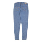 LEVI'S Womens Slim Blue Denim Slim Jeans W29 L30 Classic Fit Zip Closure