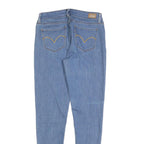 LEVI'S Womens Slim Blue Denim Slim Jeans W29 L30 Classic Fit Zip Closure