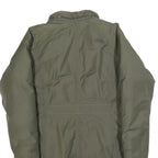 THE NORTH FACE Womens Green Coat L Polyester Blend Plain Zip Outdoor Jacket