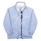 KILLY Womens Blue Polyamide Puffer Jacket UK 14 Zip Casual Winter Outdoor