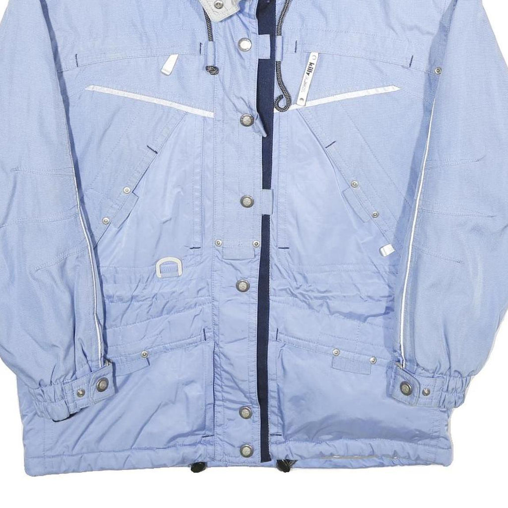 KILLY Womens Blue Polyamide Puffer Jacket UK 14 Zip Casual Winter Outdoor