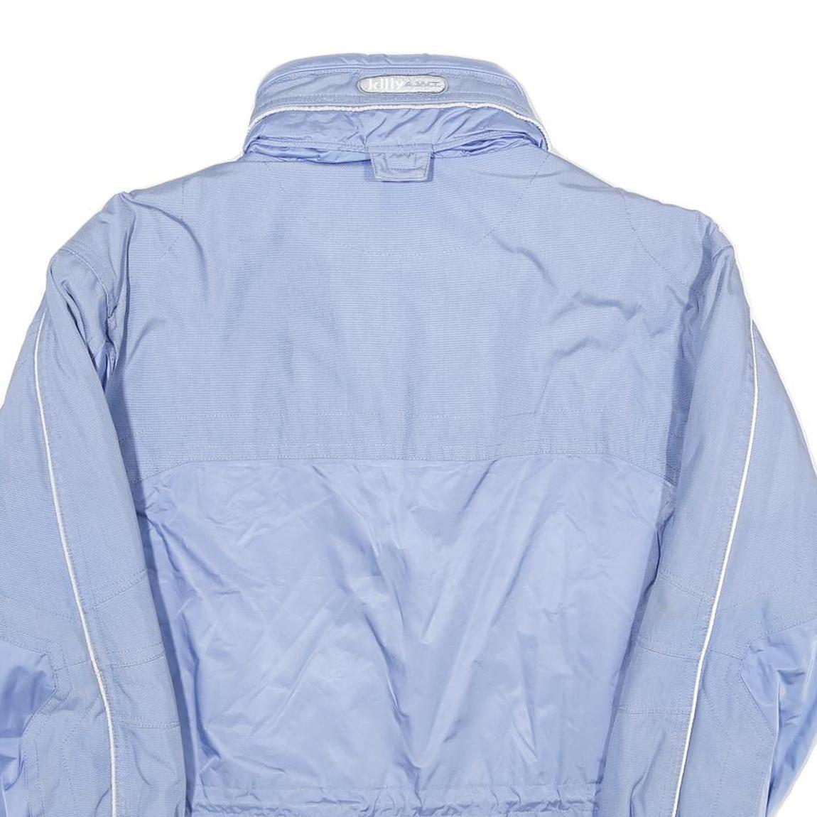 KILLY Womens Blue Polyamide Puffer Jacket UK 14 Zip Casual Winter Outdoor