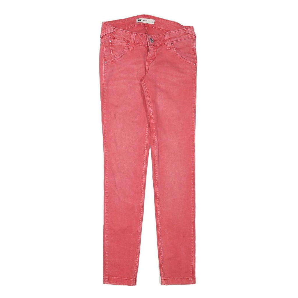 LEVI'S Womens Slim Pink Denim Slim Jeans W26 L29 Stylish Comfortable Casual