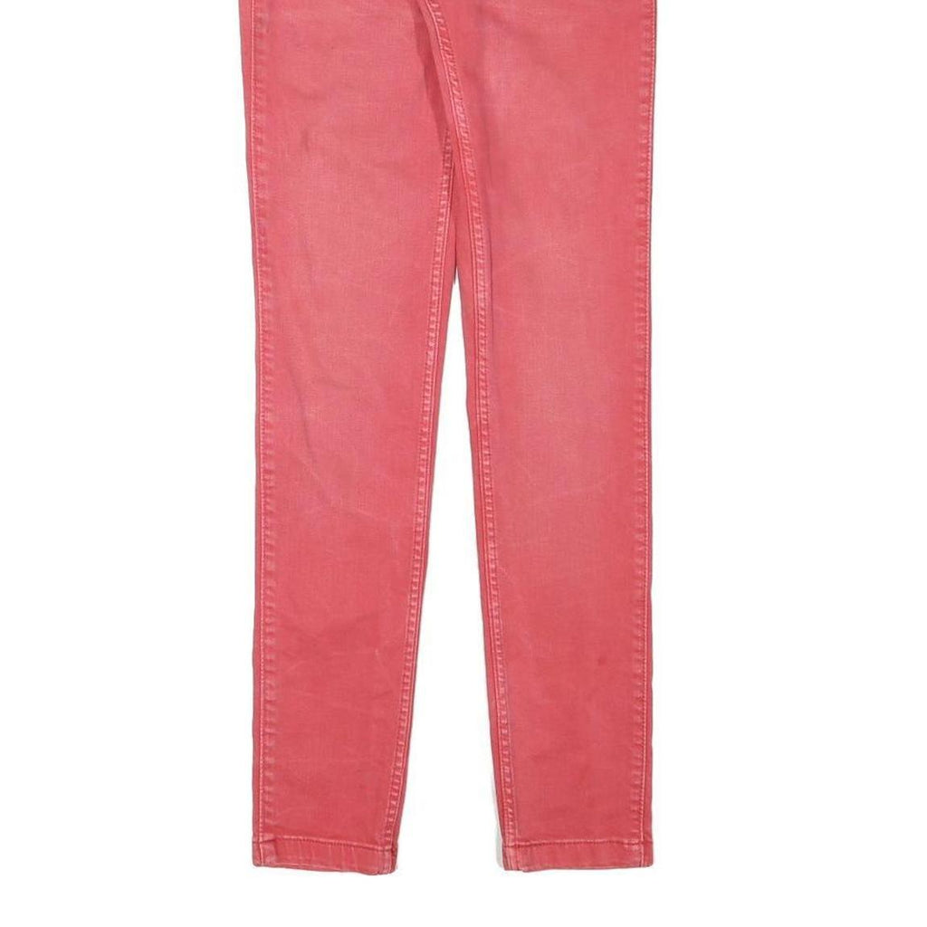 LEVI'S Womens Slim Pink Denim Slim Jeans W26 L29 Stylish Comfortable Casual