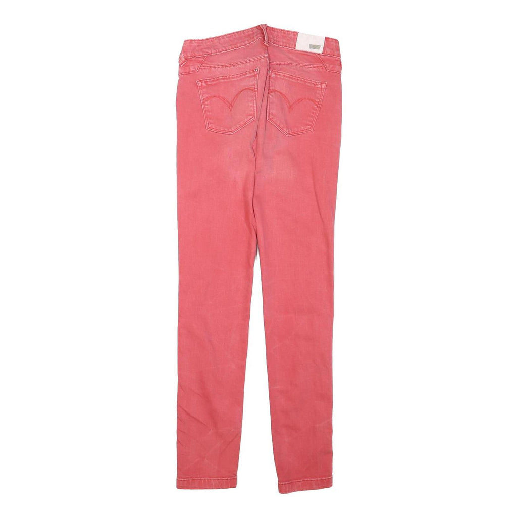 LEVI'S Womens Slim Pink Denim Slim Jeans W26 L29 Stylish Comfortable Casual