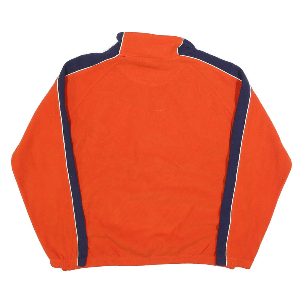 PRO EDGE Mens Orange & Navy Auburn Tigers Patterned Jumper Crew Neck Polyester L