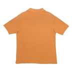 KAPPA Mens Orange Short Sleeve Plain M Cotton Polo Shirt Classic Casual