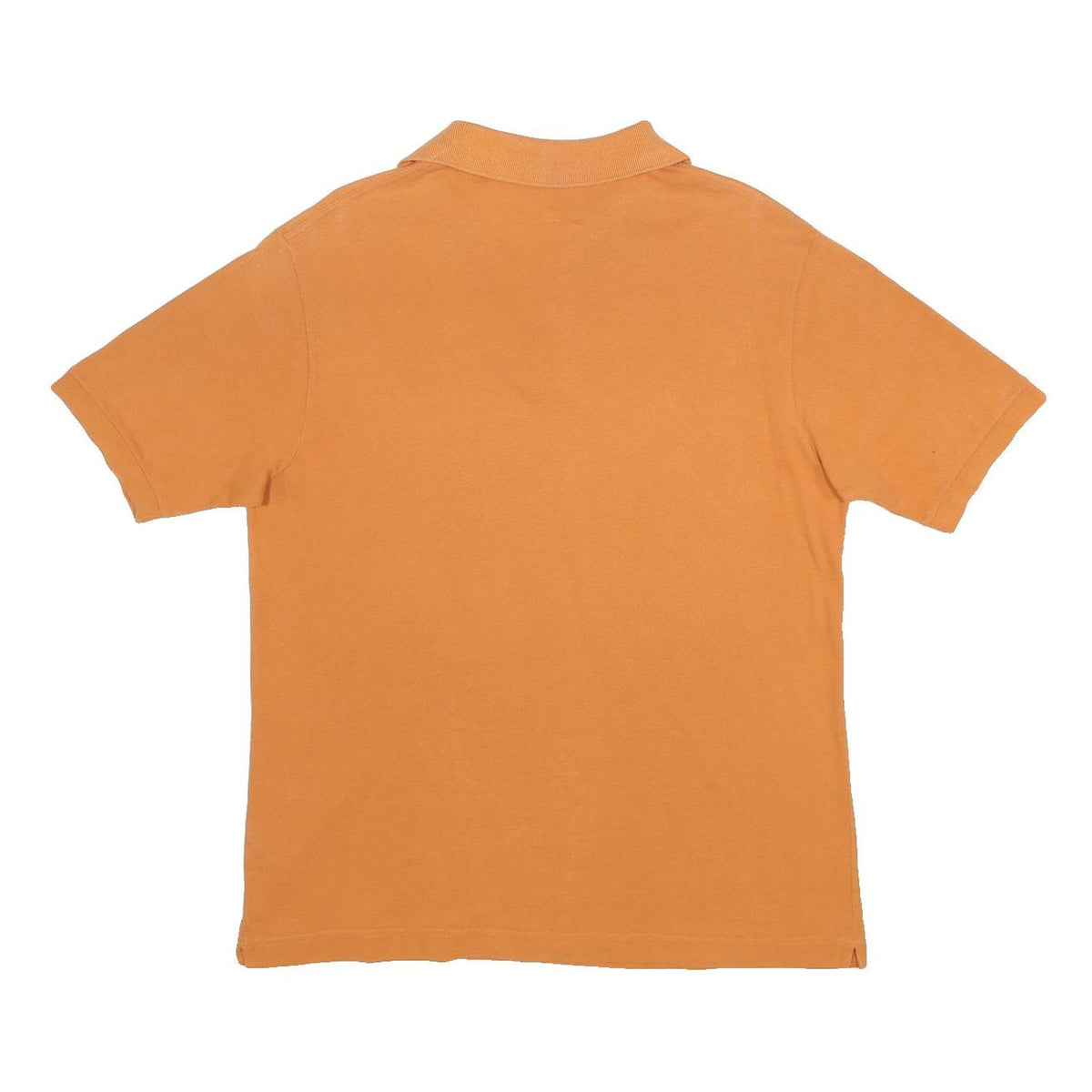 KAPPA Mens Orange Short Sleeve Plain M Cotton Polo Shirt Classic Casual