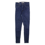 LEVI'S Mile High Big E Womens Jeans Blue Slim Skinny W26 L29