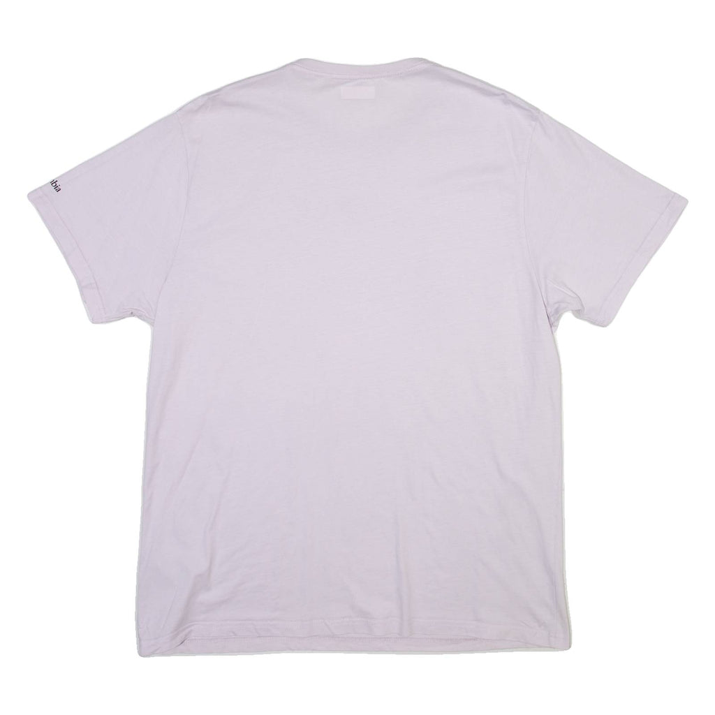 COLUMBIA Mens T-Shirt Pink XL