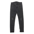 LEVI'S 512 Tapered Mens Jeans Black Regular Tapered Denim Medium W31 L31 Button