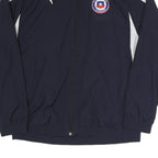 PUMA Mens Navy Blue FC Chile Sport Lausanne Jacket M Polyester Zip Sportswear