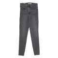 LEVI'S Mile High Super Skinny Big E Womens Jeans Black Slim Skinny Denim W28 L30
