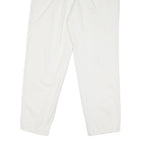 DOCKERS Mens Cotton Blend White Regular Straight Trousers W32 L30 Classic Fit