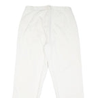 DOCKERS Mens Cotton Blend White Regular Straight Trousers W32 L30 Classic Fit