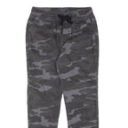 ANGELO LITRICO Camo Mens Trousers Grey Slim Tapered W28 L29