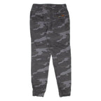 ANGELO LITRICO Camo Mens Trousers Grey Slim Tapered W28 L29