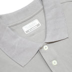 KAPPA Mens Grey Polo Shirt Cotton XL Short Sleeve Classic Fit Sports Casual