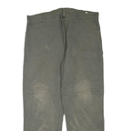 DICKIES Mens Grey Regular Fit Straight Denim Jeans W40 L30 Workwear Zip Closure