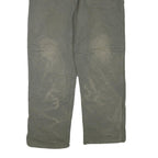 DICKIES Mens Grey Regular Fit Straight Denim Jeans W40 L30 Workwear Zip Closure