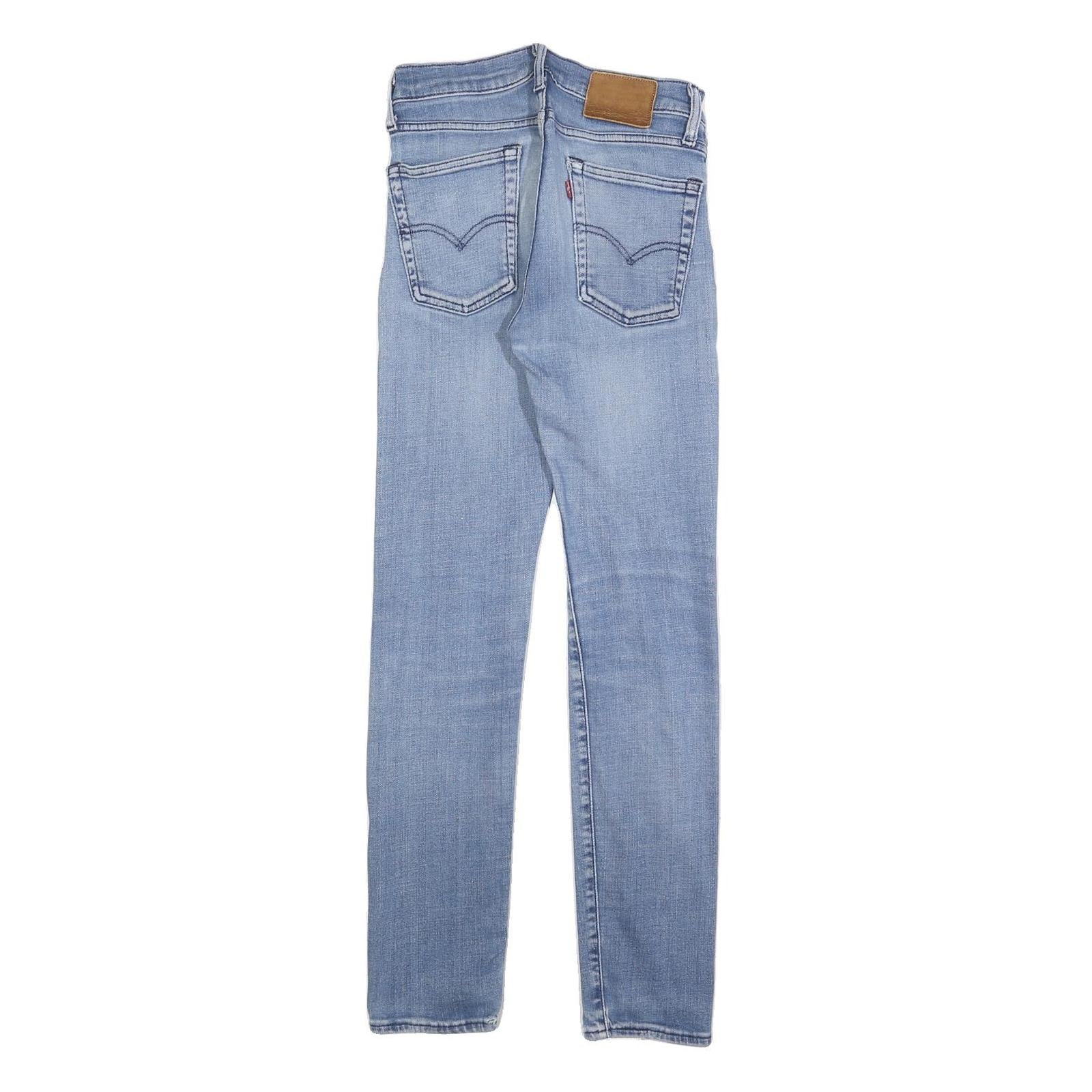 LEVI'S Womens Jeans Blue Slim Skinny Denim Light W29 L31 Stylish Cotton Blend