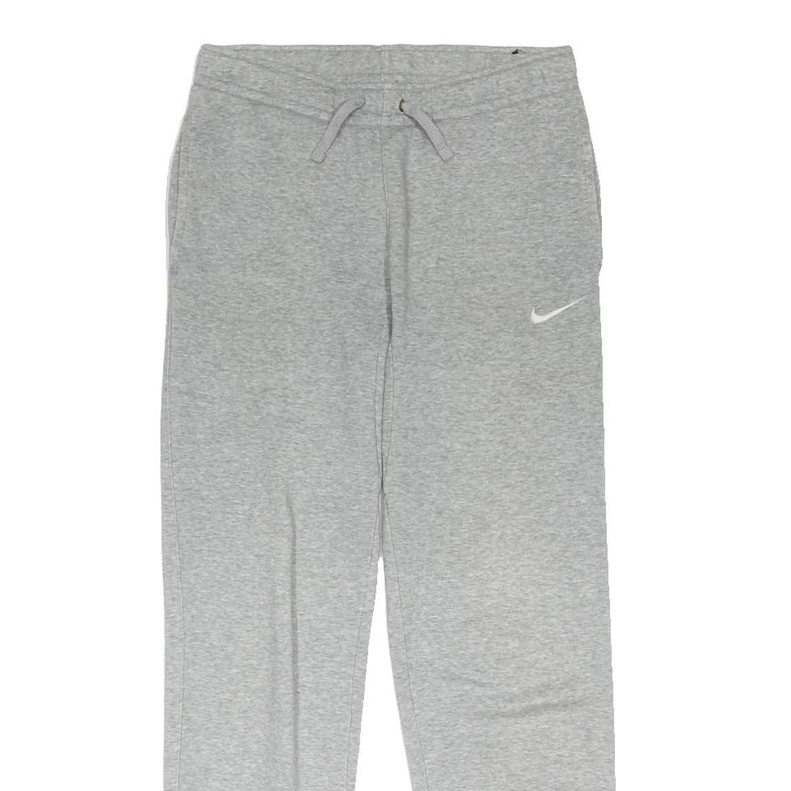 NIKE Mens Joggers Grey XS W28 L30 Cotton Blend Slim Tapered Sweatpants