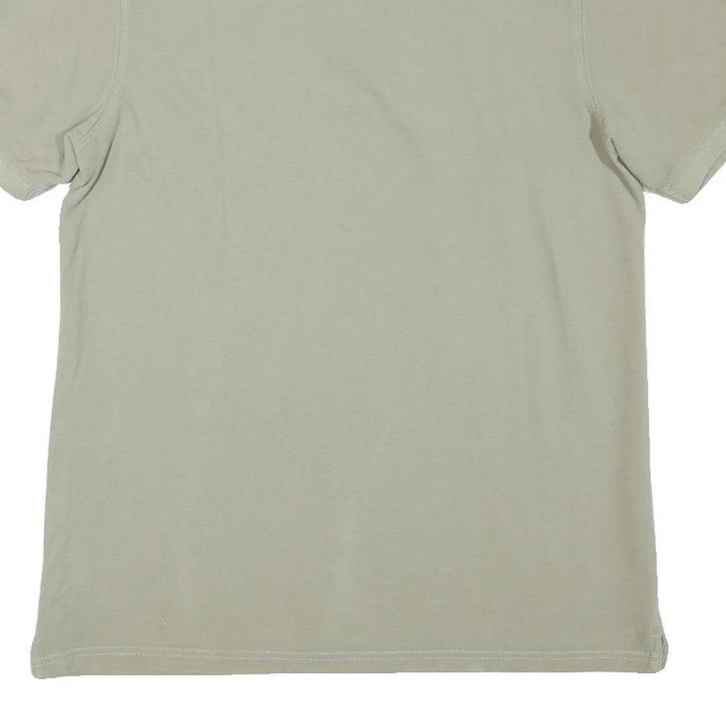 JACK WILLS Mens Green Short Sleeve Plain S Cotton Blend Polo Shirt Classic Fit