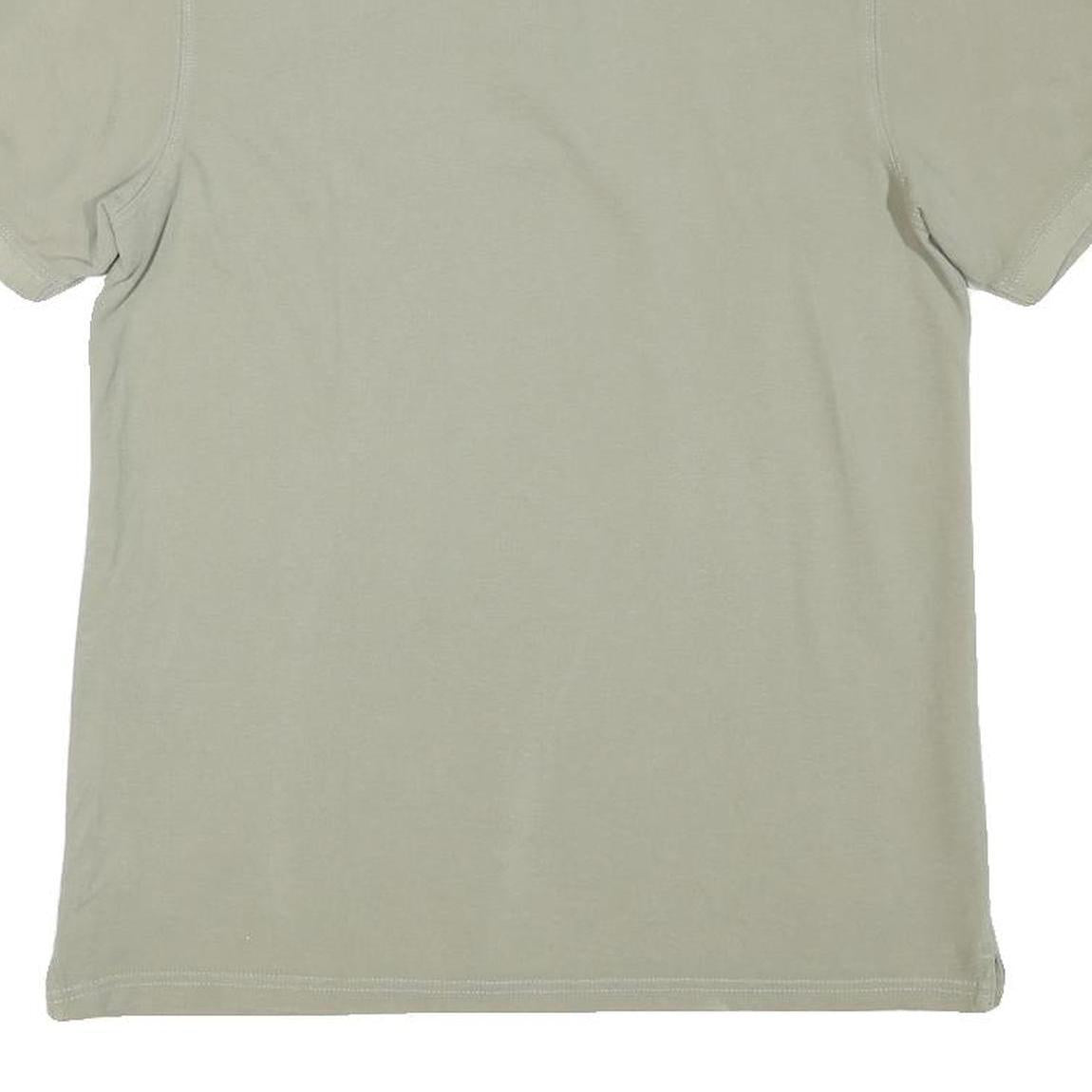 JACK WILLS Mens Green Short Sleeve Plain S Cotton Blend Polo Shirt Classic Fit