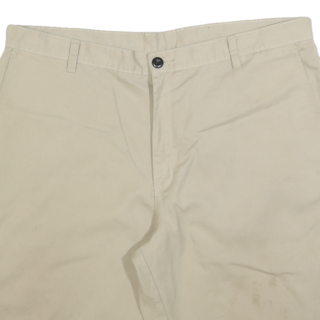 DICKIES Mens Shorts Beige Casual XL W40 Cotton Blend Workwear Chino