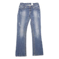 WAREHOUSE ONE Womens Jeans Blue Regular Bootcut Denim Medium W27 L32 Stylish