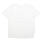 NIKE Mens White BSN Sports Graphic T-Shirt L Short Sleeve Crew Neck