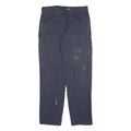 DICKIES Mens Blue Regular Fit Straight Denim Jeans W36 L34 Workwear Utility