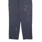 DICKIES Mens Blue Regular Fit Straight Denim Jeans W36 L34 Workwear Utility