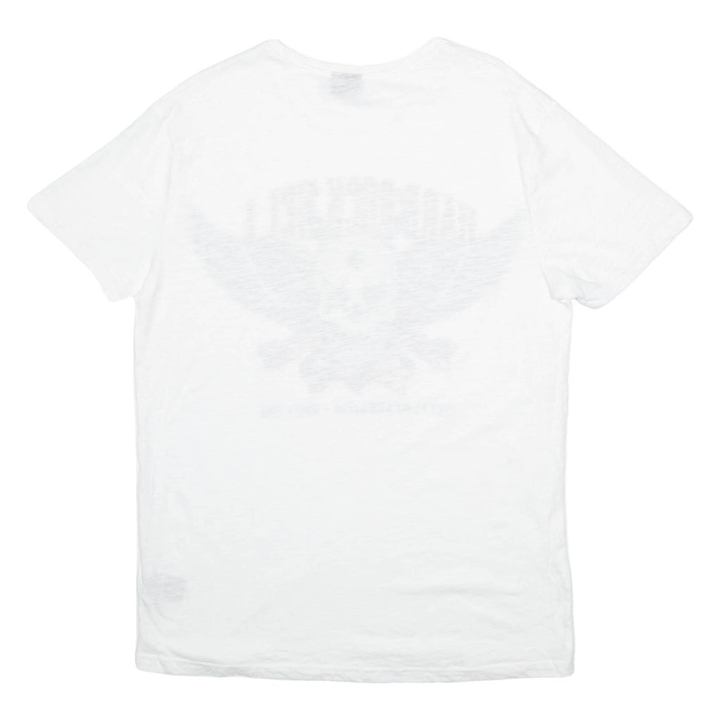STITCH & SOUL Mens Band T-Shirt White XL